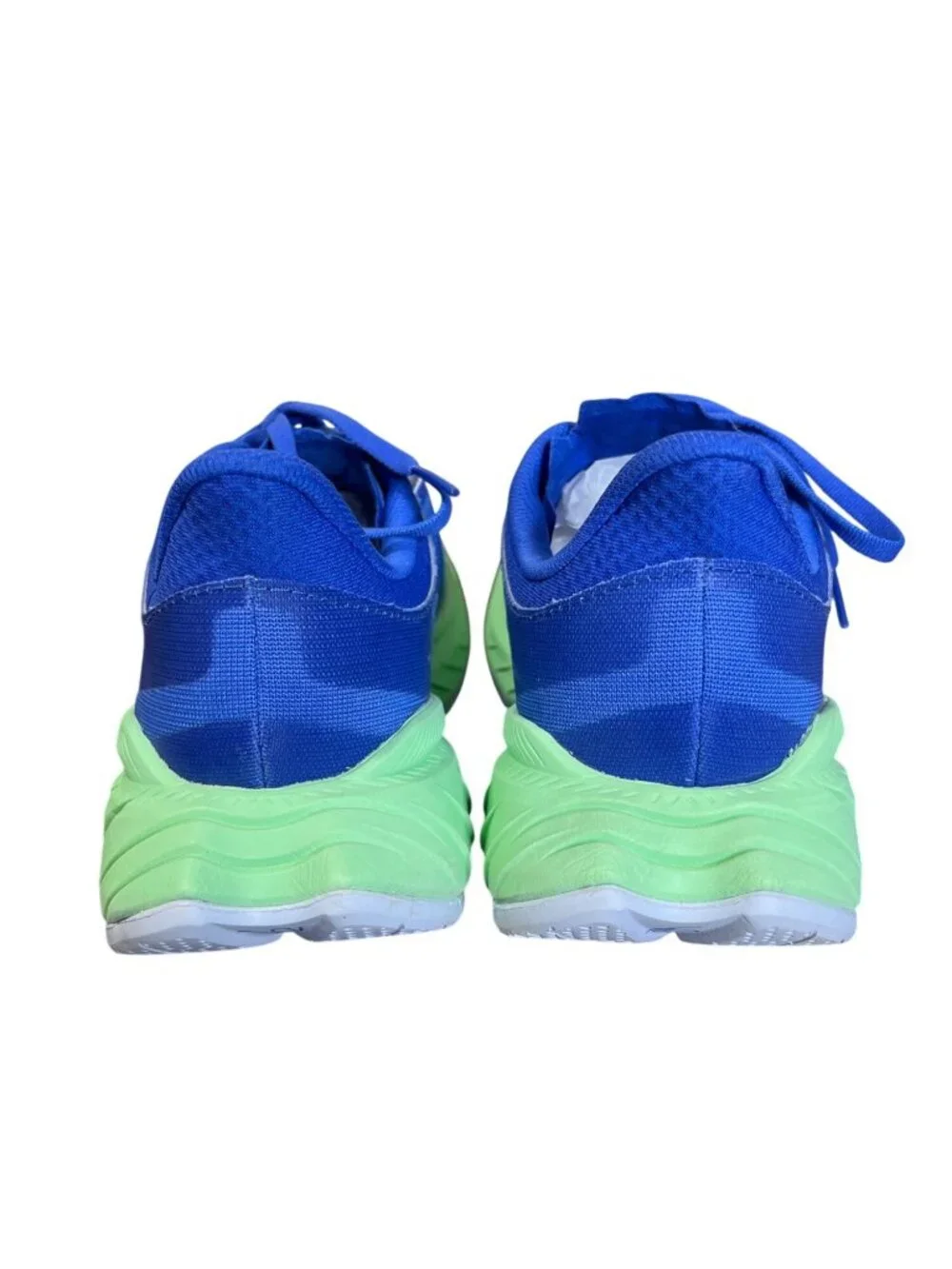 Hoka One One Carbon X 2 Mens Size 9 Running Shoes Dazzling Blue Green Sneakers